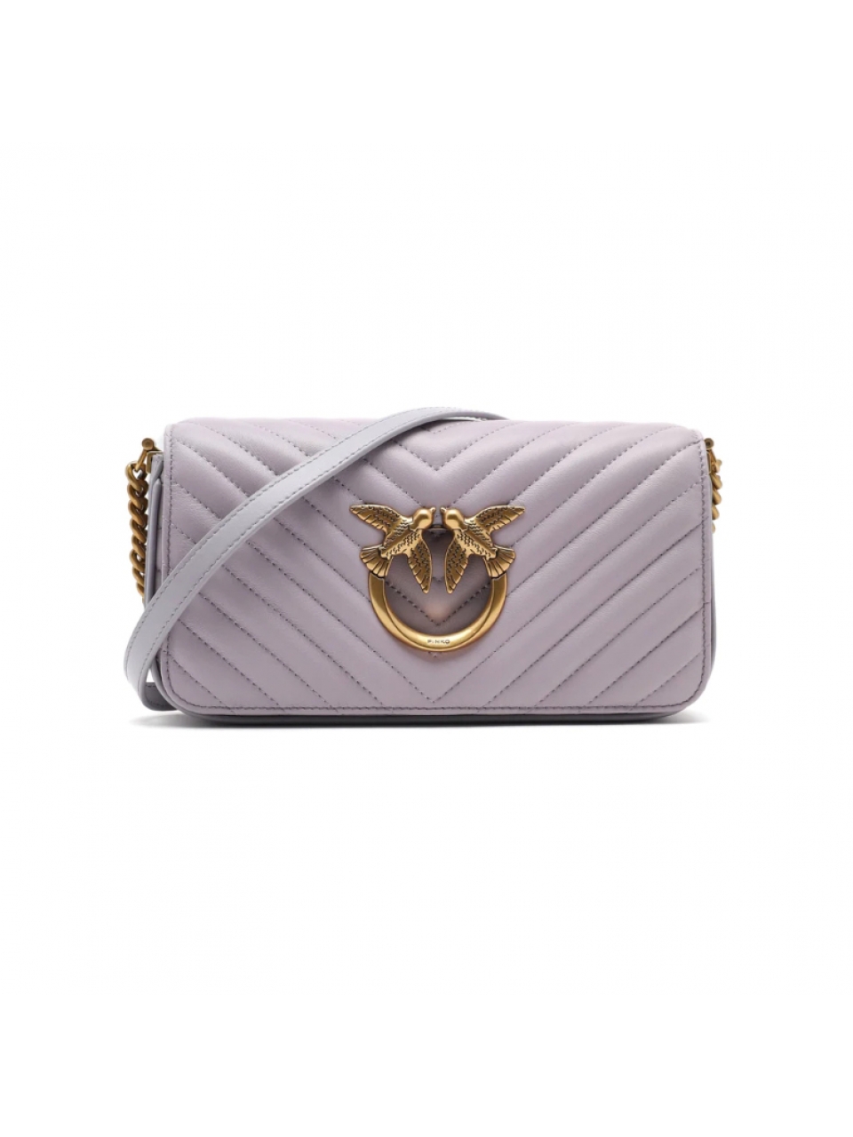 Сумка Pinko Love Bag Click Baguette Dusty Lavender